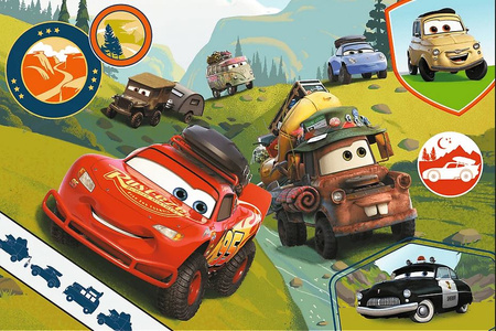 Puzzle Maxi 24 voitures drôles Cars 3 14352