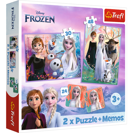 Trefl Puzzle 2en1 + Mémos Princesses dans Son Pays 93335