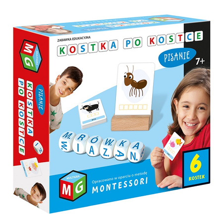 MULTIGRA Montessori cube by cube - writing 6 cubes 05815