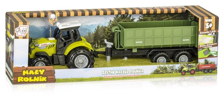 DAFFI Tractor with tipper trailer K-541 15415 - agricultural toy for children