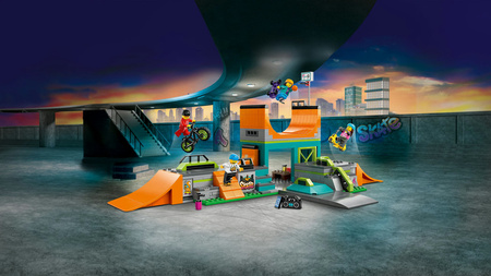 LEGO CITY 6+ Street Skatepark 60364