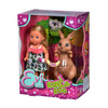 SIMBA Evi doll with a kangaroo and a baby kangaroo 573-3513