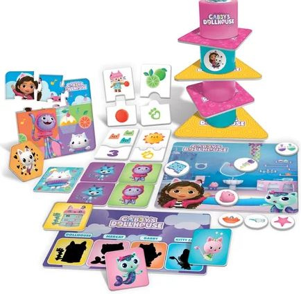 DANTE Lisciani Cat House Gabi Jeux éducatifs colorés 03348