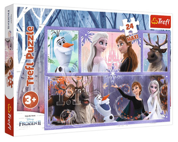 Puzzle MAXI 24 Frozen 2 Un monde plein de magie 14345