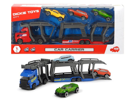 Dickie Tow Truck with 3 Cars for Kids 374-5008