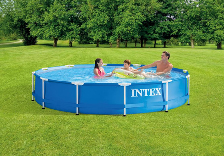 Piscine de jardin Intex Frame 366x76 avec pompe 28212NP