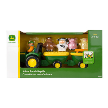 John Deere Tracteur sonore avec animaux pour enfants 34908