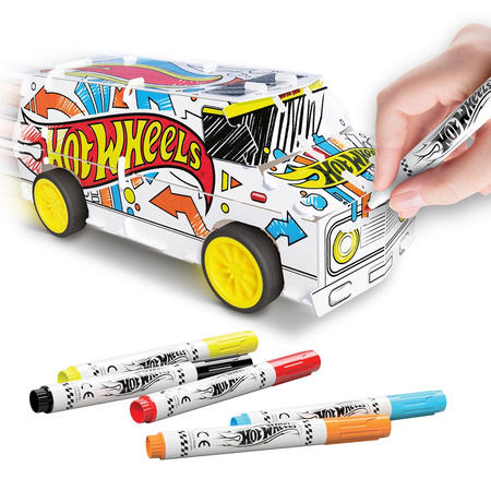 Hot Wheels Maker Kitz ensemble avec marqueurs BTHW-M01V
