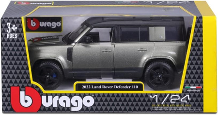 Bburago 1:24 Land Rover Defender 2022 vert 21101GN