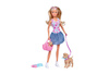 Steffi doll walking the dogs 573-3310