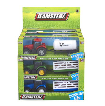 TEAMSTERZ tractor with trailer for children 1372300 30014