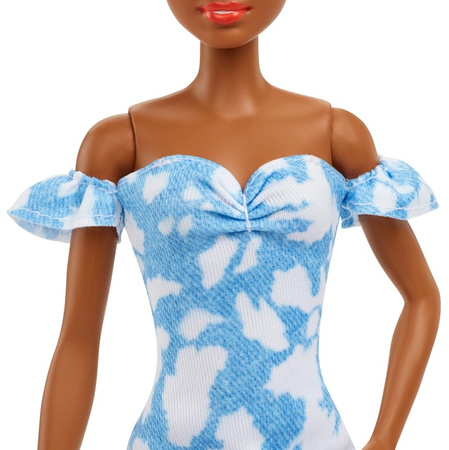 Poupée Barbie Fashionistas dans une robe HBV17