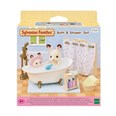 SYLVANIAN bathroom-bathtub and shower 05739