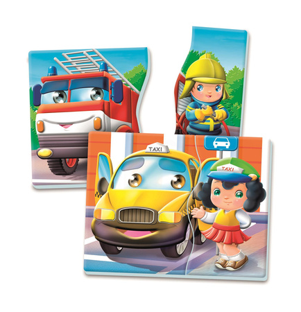 Clementoni I learn while having fun! Vehicles and competitions for children 50765