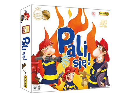 It's on fire - board game for children and adults 07745