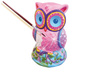 Moulages en plâtre avec peintures Hibou pour enfants 01285