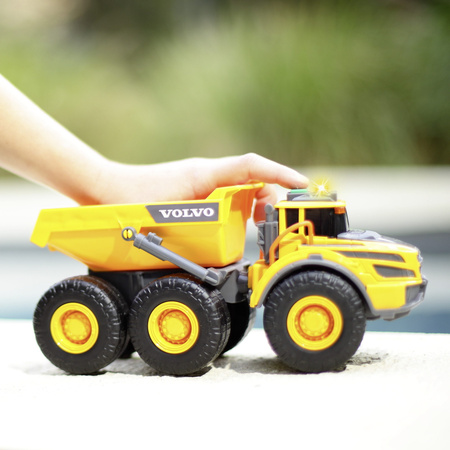 Volvo SIMBA Dickie dump truck with light and sound effects 372-3007