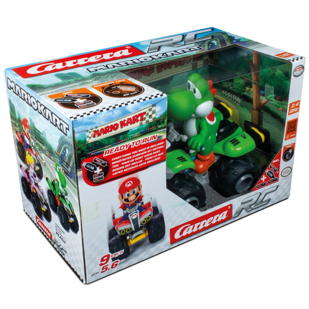 CARRERA RC Mario Kart Yoshi quad 2.4GHz 370200997 - Véhicule télécommandé