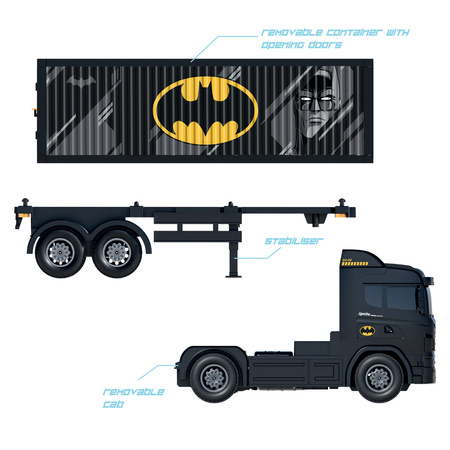 Remotely controlled Batman RC truck 54cm BTDC-RC9 58132