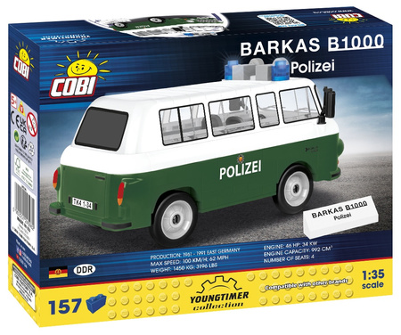 Youngtimer Barkas Police 157 blocks set 24596