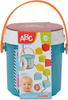 ABC bucket sorter with blocks for children 401-0075