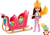 Poupée Barbie Enchantimals + véhicule FJH11/GJX31
