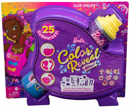 Poupée Barbie Color Reveal avec 25 surprises HBG40