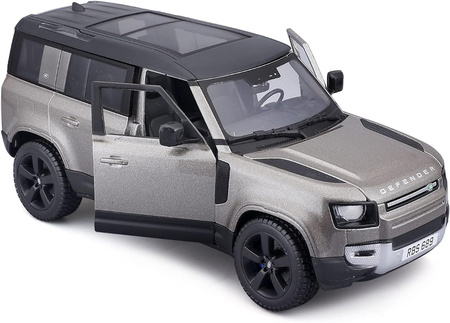 Bburago 1:24 Land Rover Defender 2022 silver 21101SL