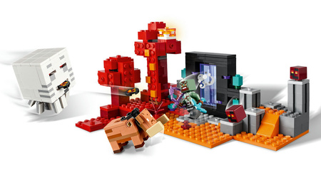 LEGO MINECRAFT L'embuscade du portail du Nether 21255