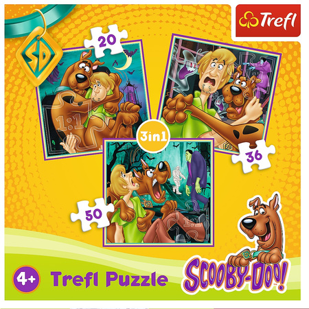3in1 puzzle Attention! Ghosts! Scooby-Doo 34145