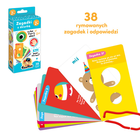 CZUCZU Puzzles with a hole 2+ (pendant) 73616 - Educational games for children