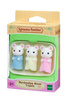 Triplettes de souris en mousse SYLVANIAN 05337 53379