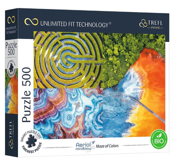 Puzzle 500 labyrinthe de couleurs UFT 37460