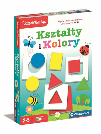 Clementoni I learn while having fun! Shapes and colors for children 50764