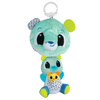 Lamaze Pendentif Ours en Peluche 3en1 L27469 - Jouet Educatif pour Bébé