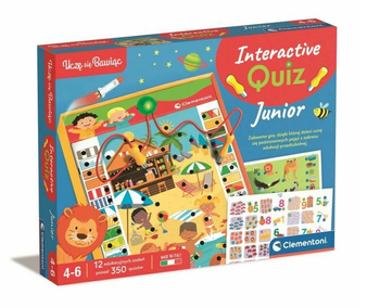 Clementoni Interactive Quiz Junior J'apprends en m'amusant ! 50821