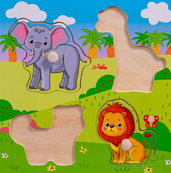 ANEK Wooden Safari SmilyPlay SPW83614 36146 Layout