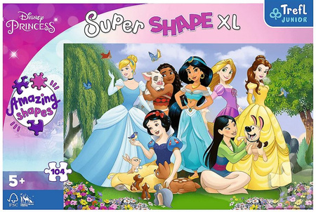 Puzzle Princesses dans le jardin 104 XL 50019