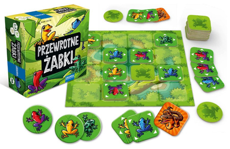 Board game Twisted Frogs 03895 for children