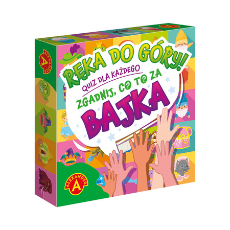 Board game Alexander Quiz Hand up Bajka 27488