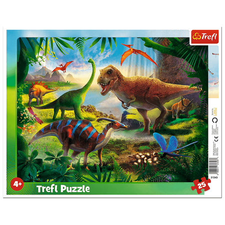 Dinosaurs Frame Puzzle 25 31343