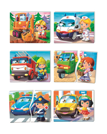 Clementoni I learn while having fun! Vehicles and competitions for children 50765