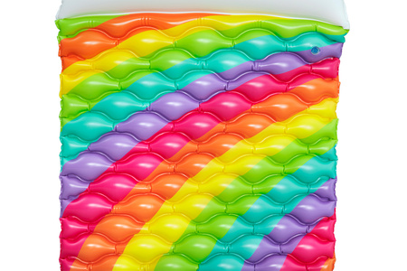 BESTWAY Rainbow floating mat 216x80cm B44107 - colorful water mat