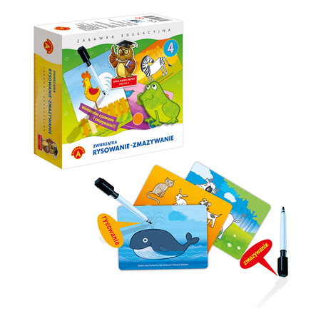 Animaux Dessin Effacement - Jeu Éducatif pour Enfants 4 07411