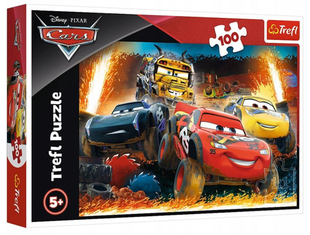 Puzzle 100 pièces Cars 3 Extreme Race 16358