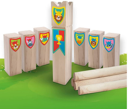 Jeu d'arcade en bois Kubb Junior 02297 22976