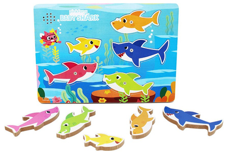 Puzzle en bois Bébé Requin 6054918