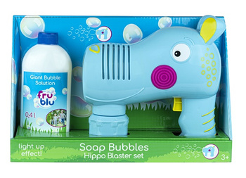 TM TOYS FRU BLU Hippo blaster + bubble liquid 0.4l DKF0161 01610