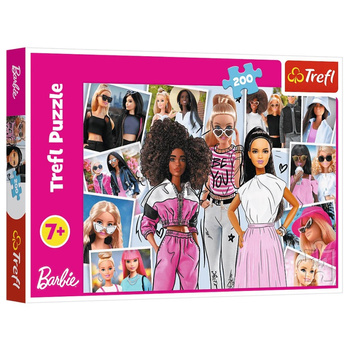 Puzzle 200 pièces Dans le monde de Barbie 13301