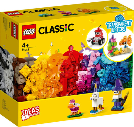 LEGO CLASSIC Créatif Transparent 4+ 11013